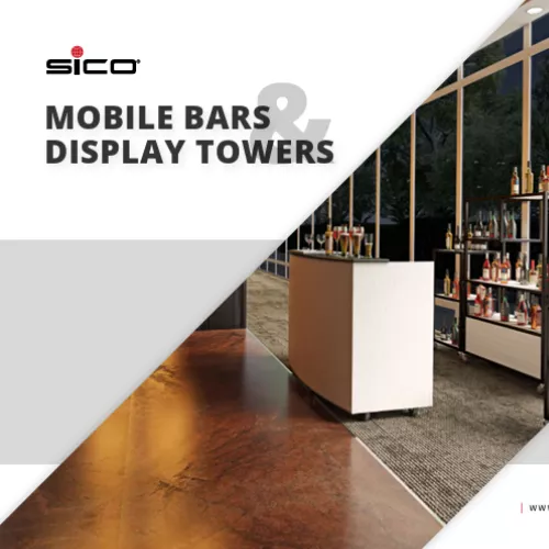 Mobile Bar Display Towers