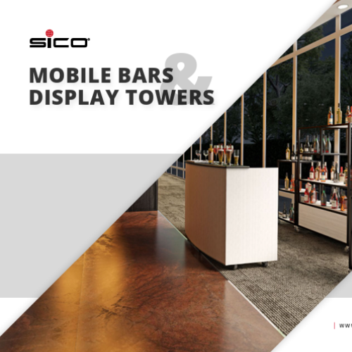 Mobile Bar Display Towers